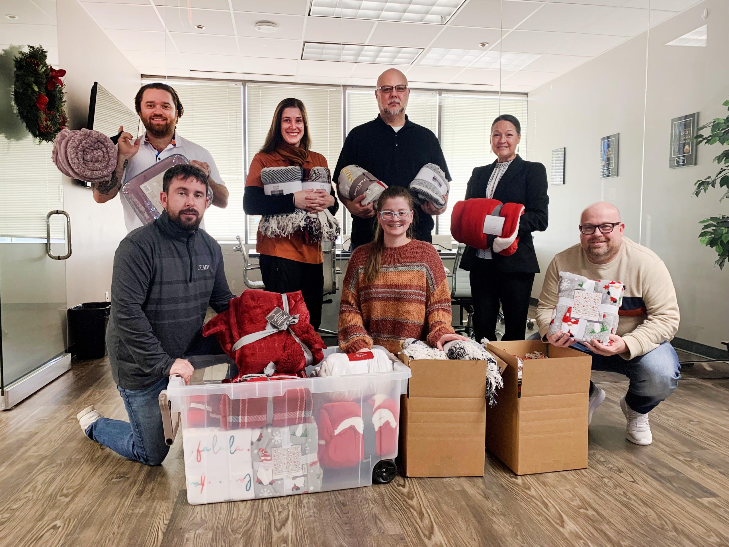 CRIADO donates blankets to those in need